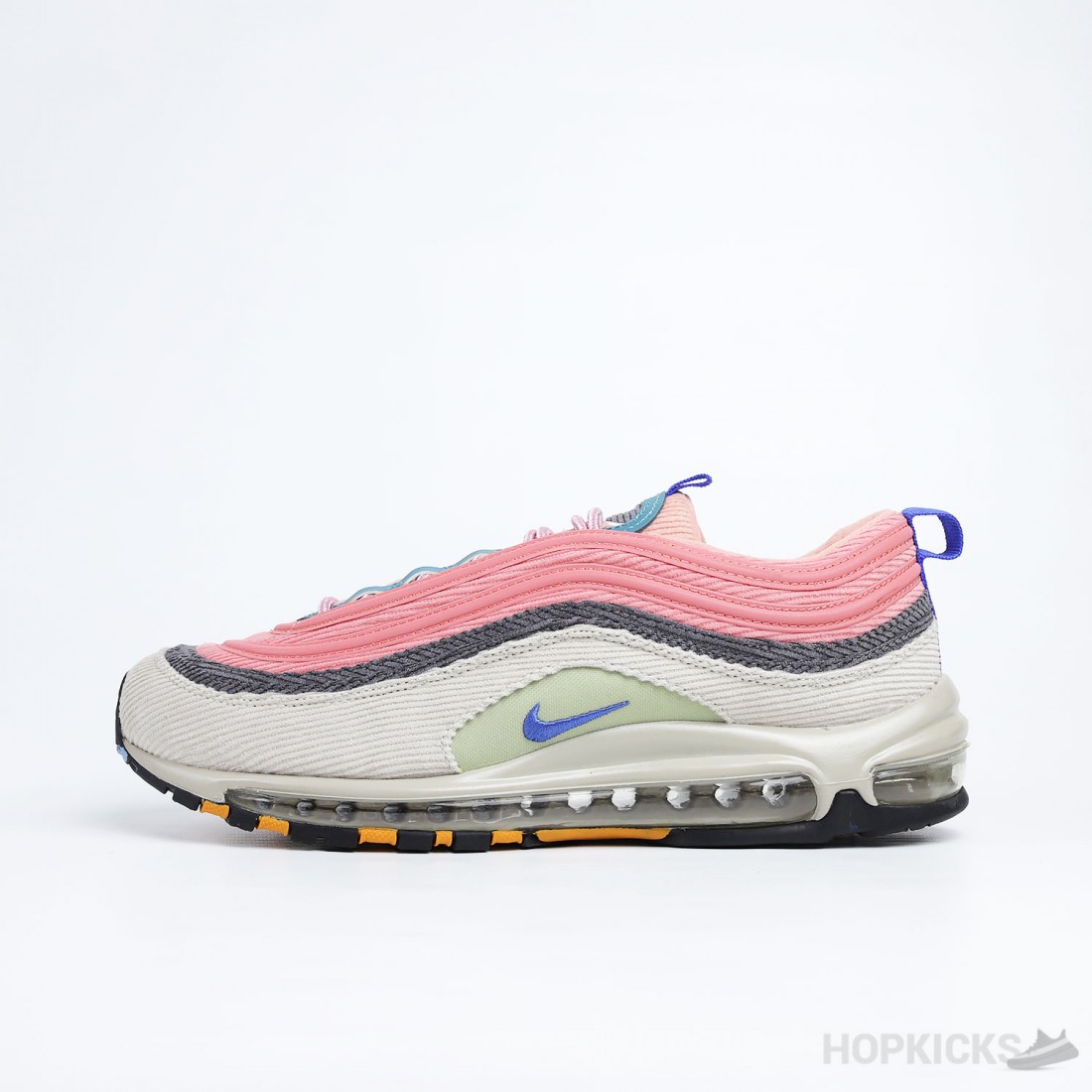 Nike air max 97 premium desert black sand & royal best sale